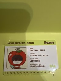 哼阿寧快閃卡+台北限定小燈