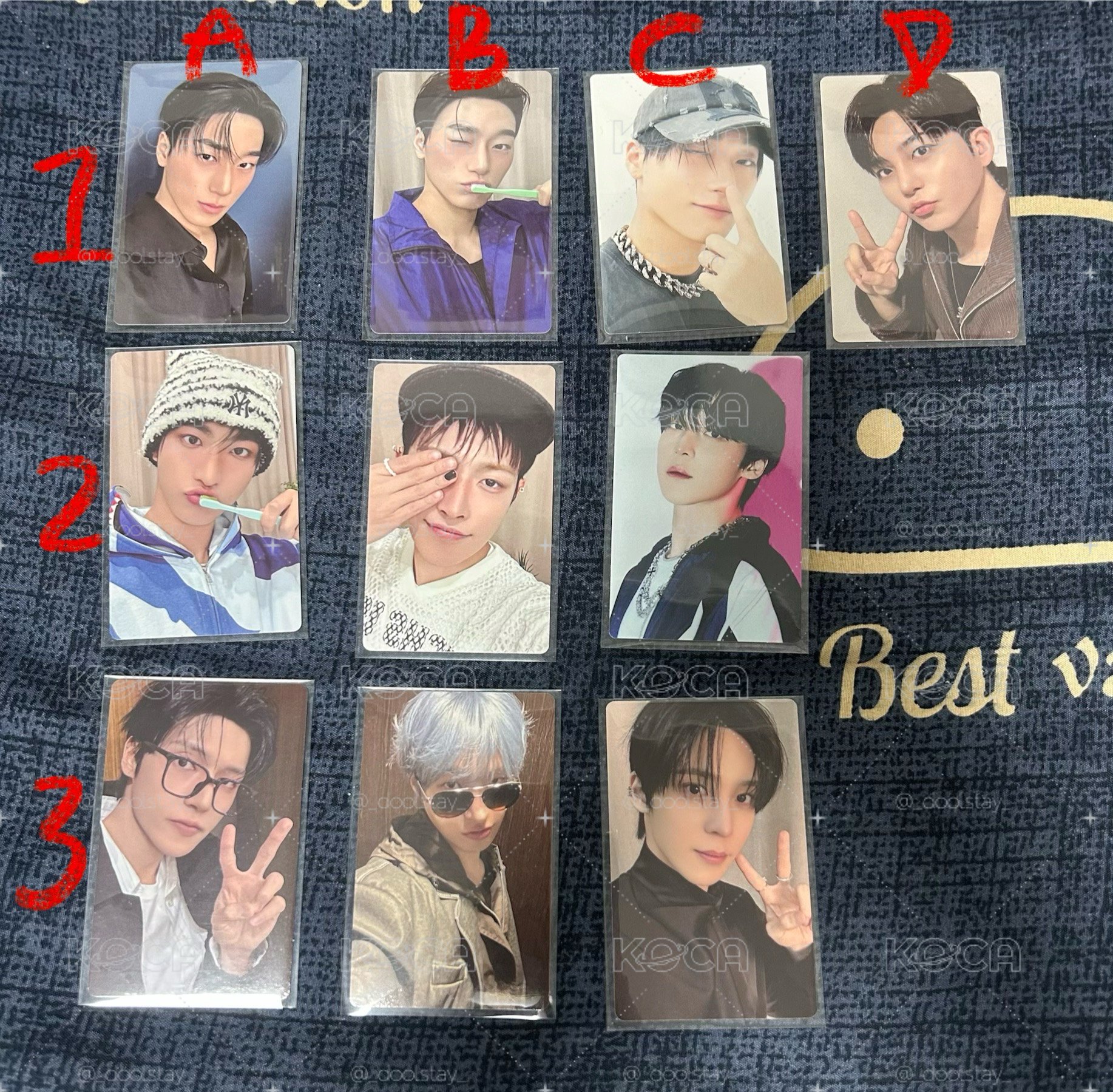 ATEEZ小卡小盤