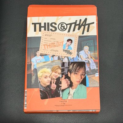 THIS & THAT 單封、普版