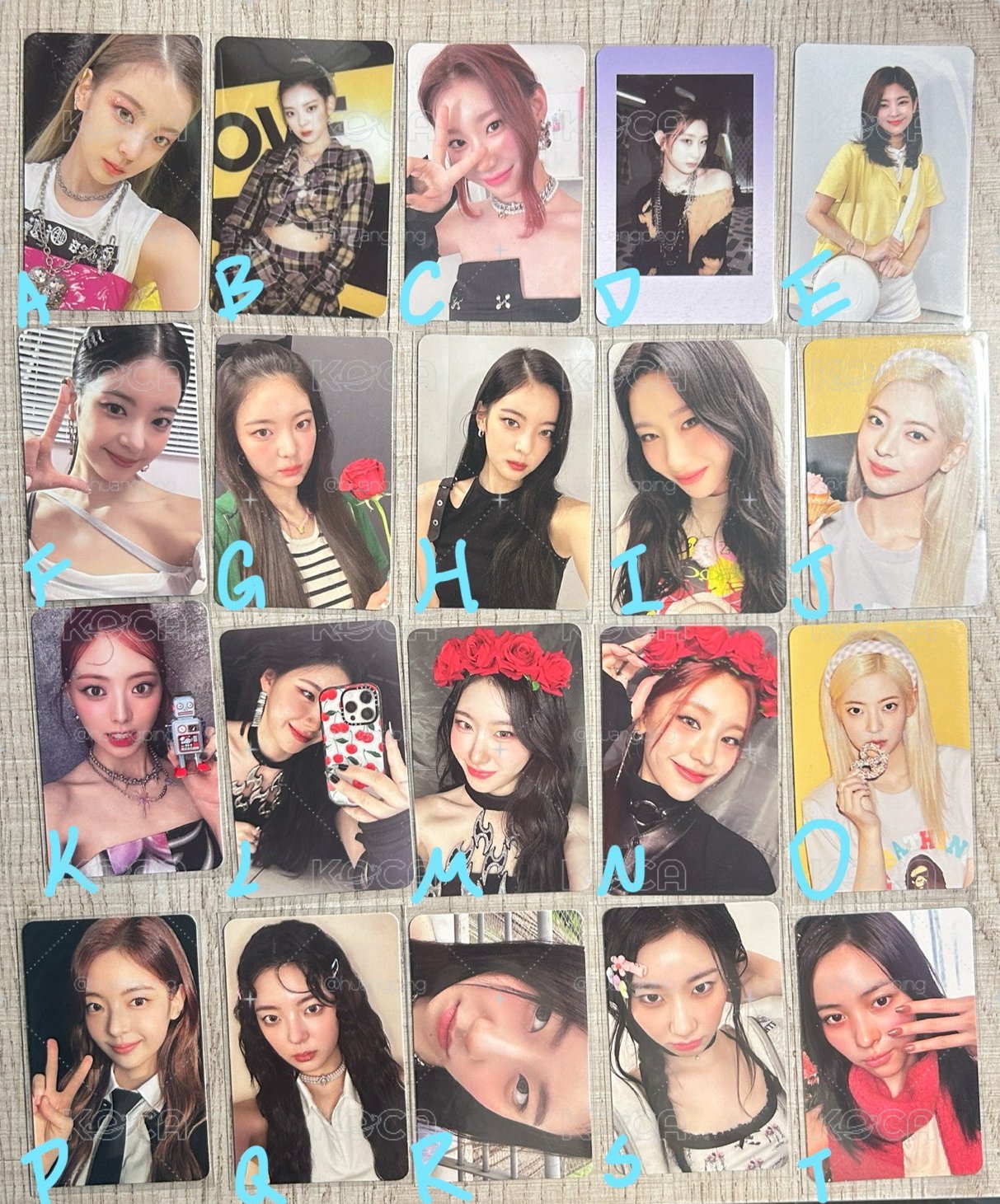 ITZY 小卡