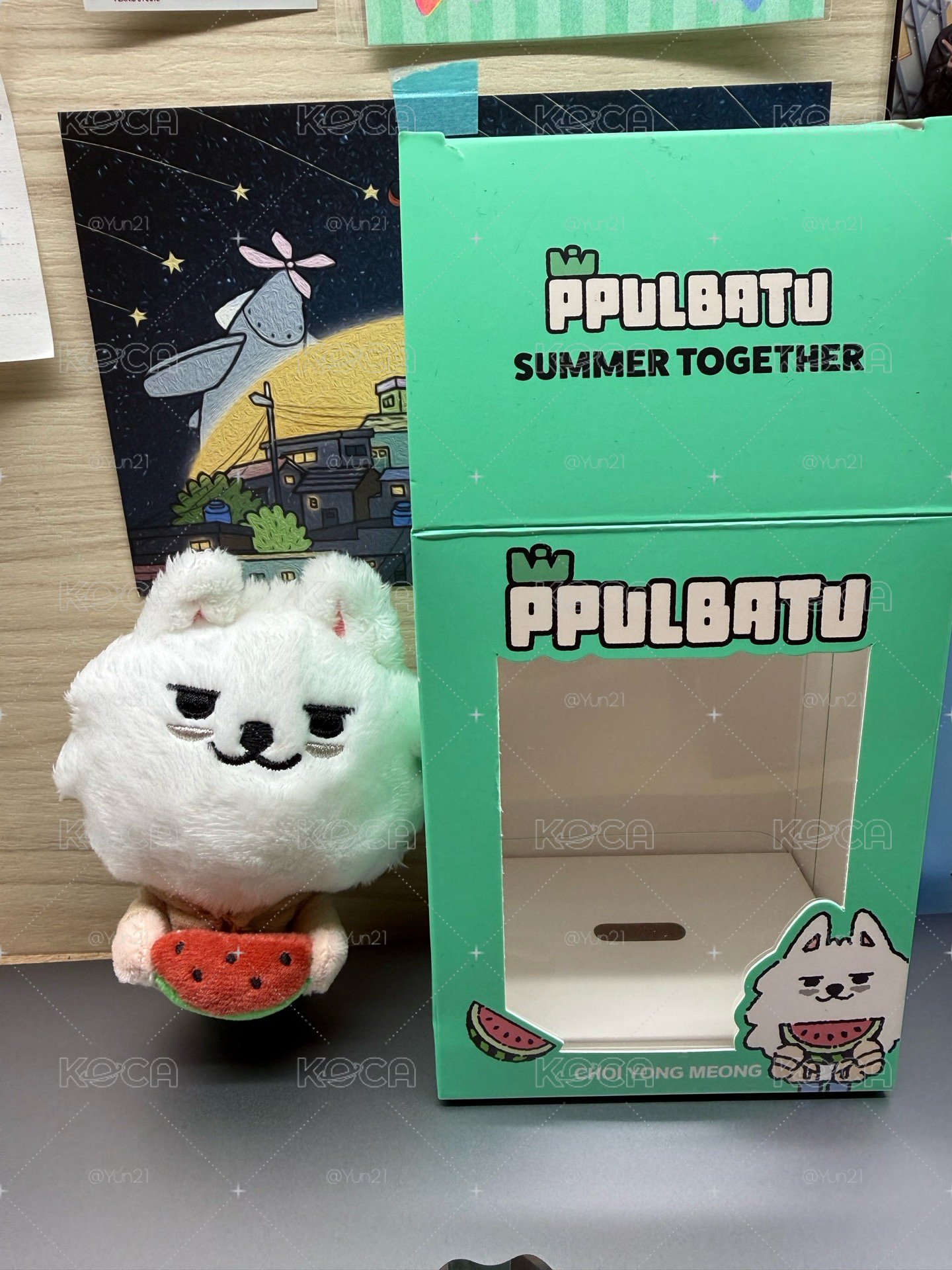 PPULBATU夏日 娃娃玩偶 西瓜崔勇猛