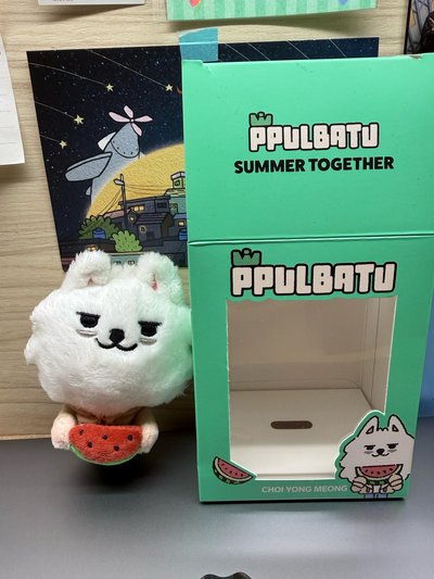 PPULBATU夏日 娃娃玩偶 西瓜崔勇猛