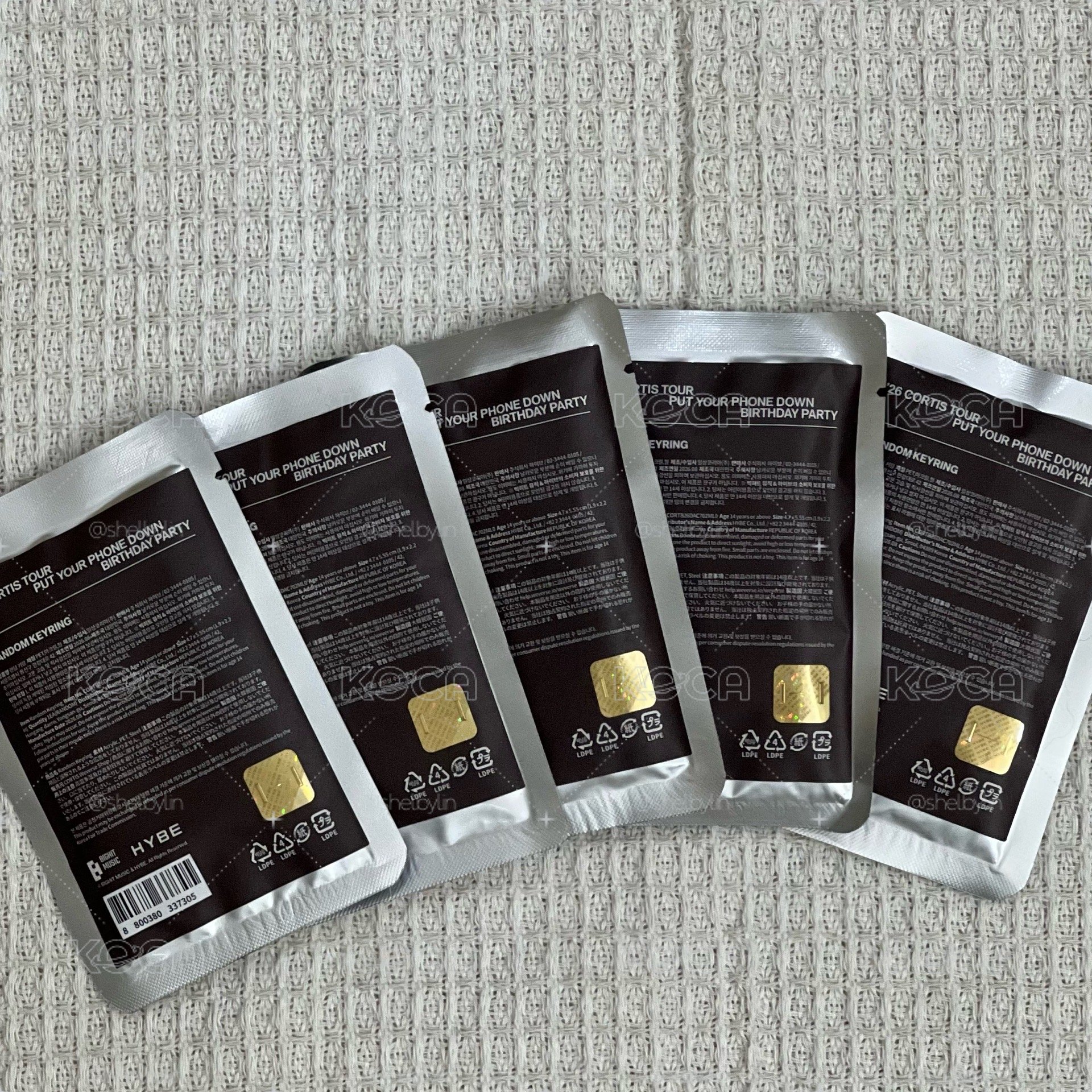 ❗️全新盲包現貨，下單後快速出貨❗️【現貨】Cortis Random Keyring 生日場 隨機吊飾