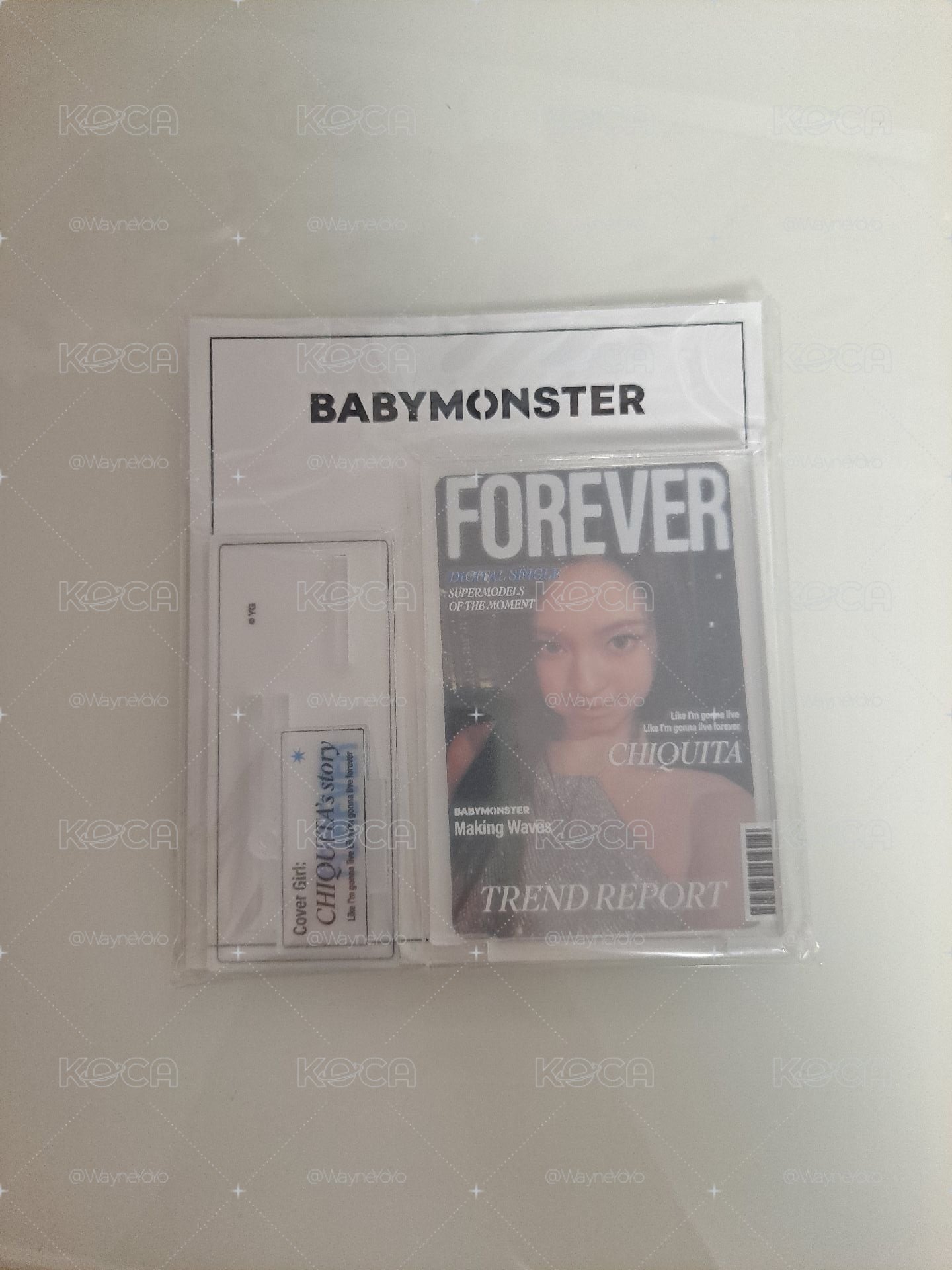小柒FOREVER 立牌全新未拆