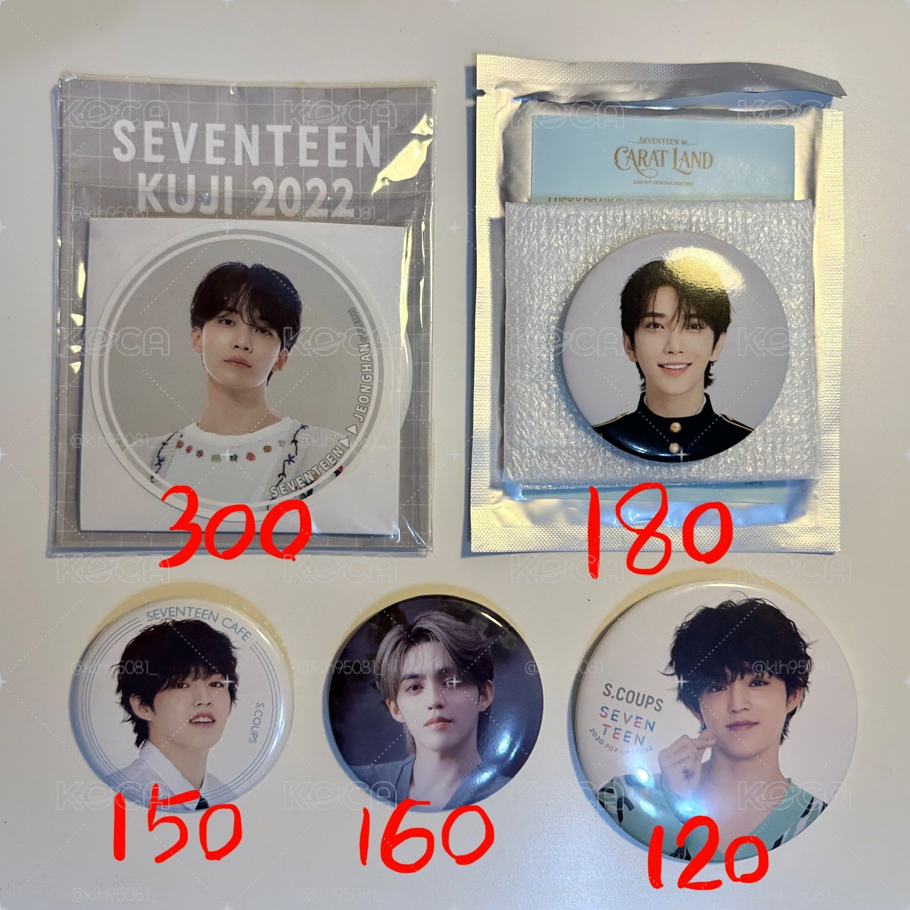 ［現］S.coups 徽章 消費期限 20cafe 20快閃店