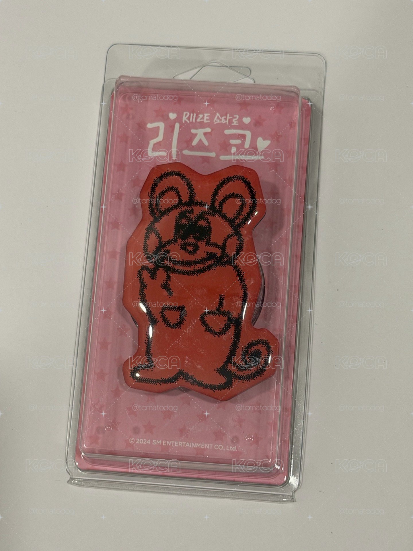 24FC 末場 栗子扣 將太郎手繪 手機支架 