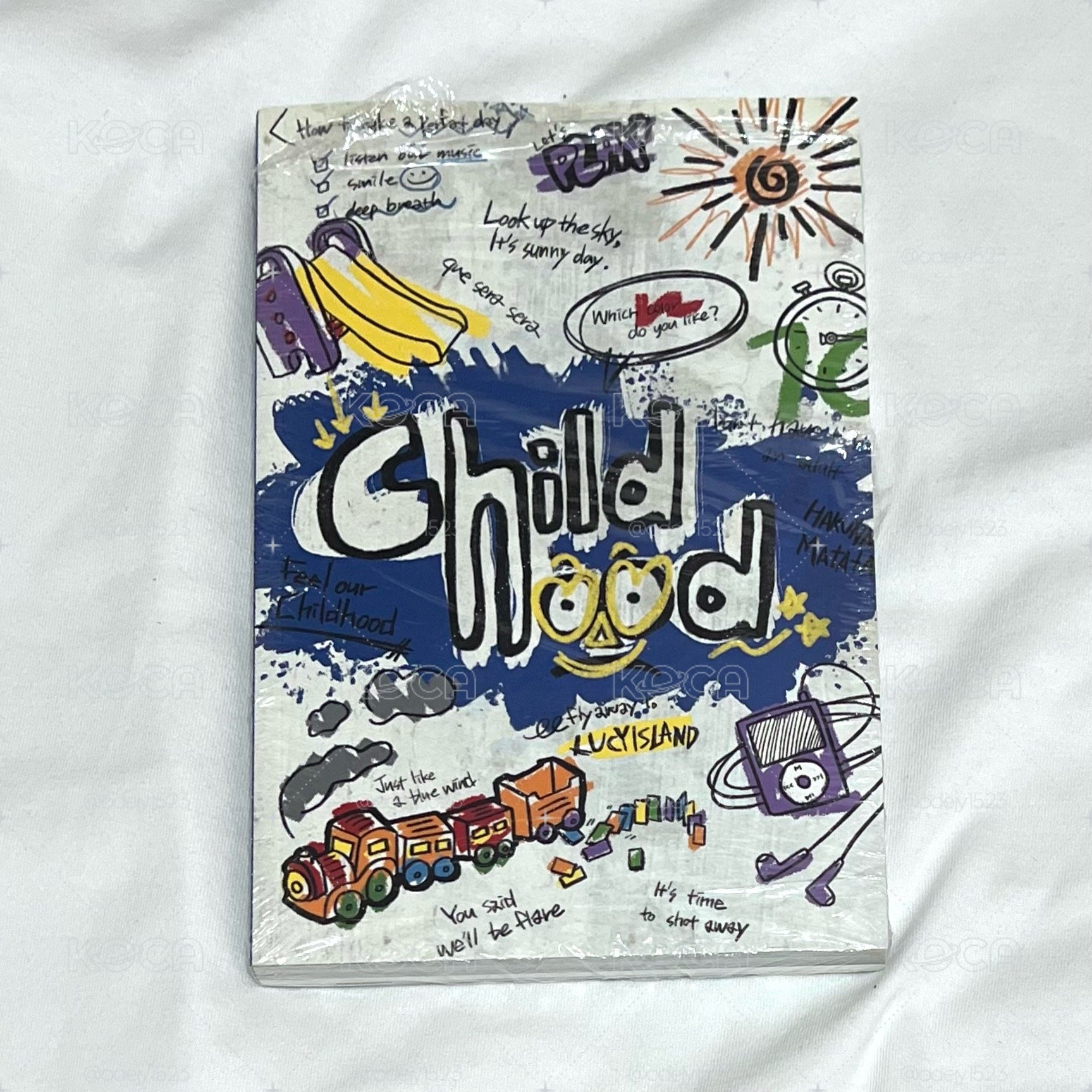 LUCY 專輯 空專  BLUE Childhood INSERT COIN 열