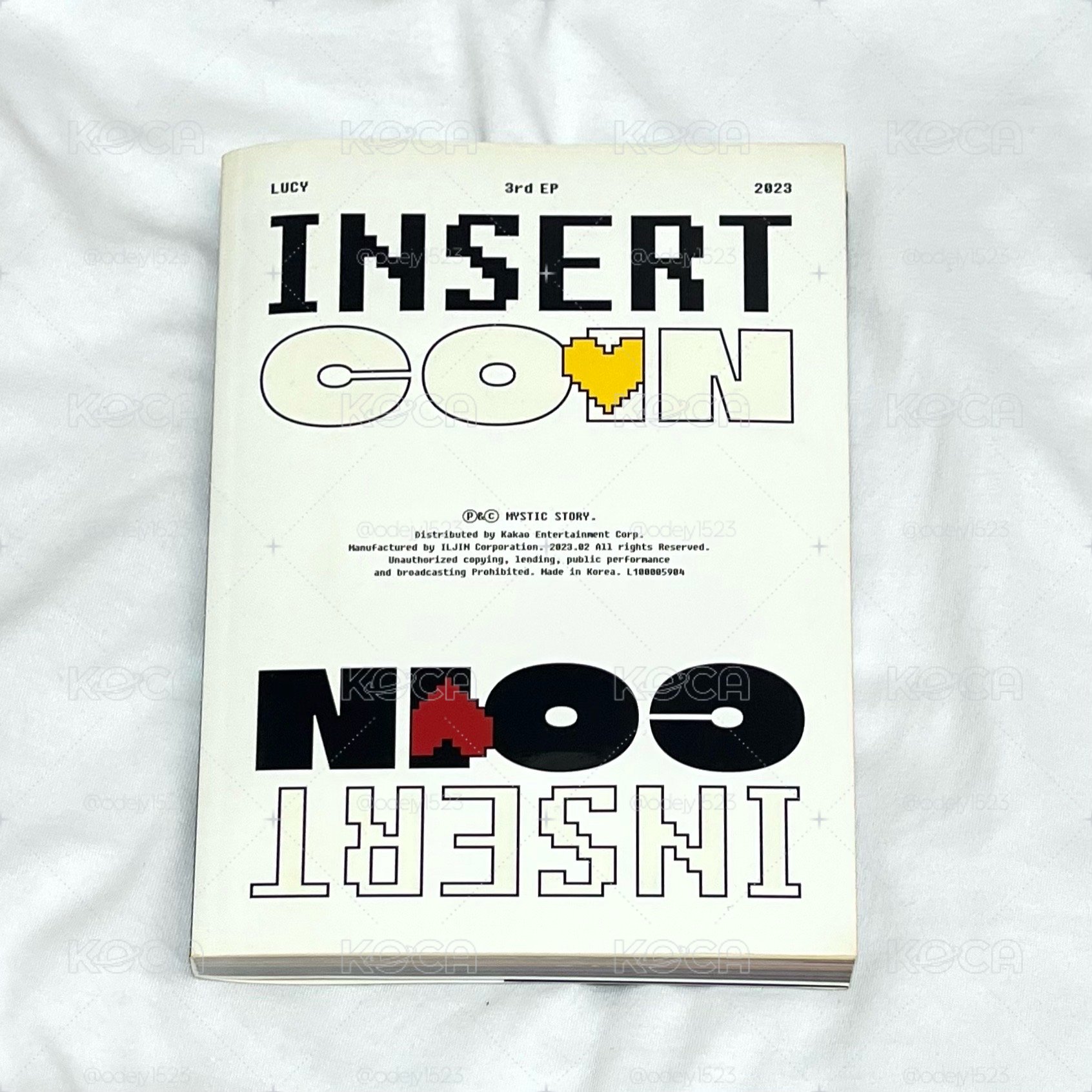LUCY 專輯 空專  BLUE Childhood INSERT COIN 열