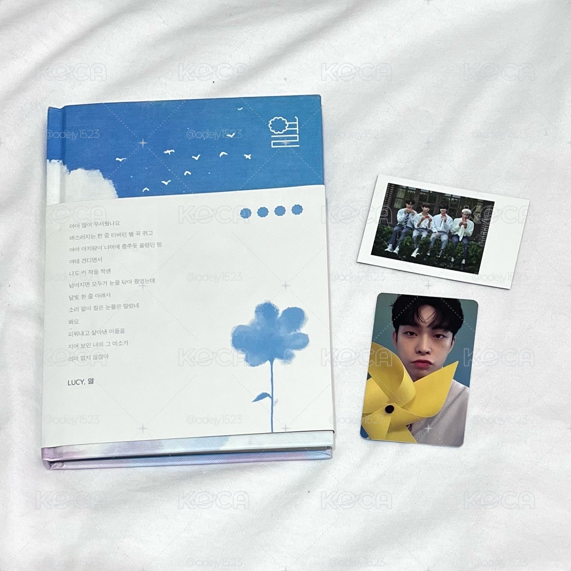 LUCY 專輯 空專  BLUE Childhood INSERT COIN 열