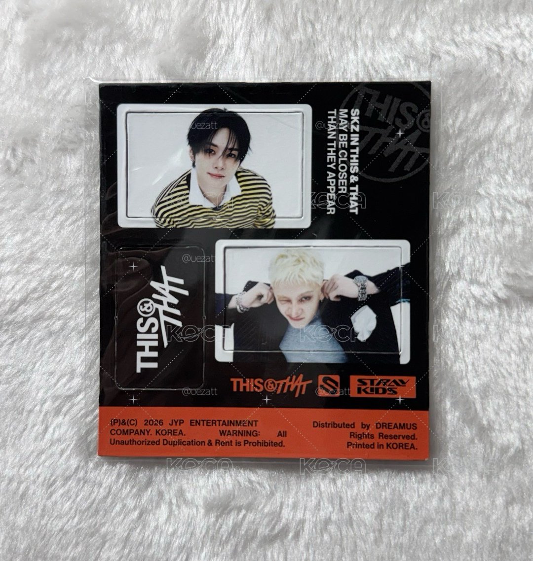 THIS & THAT 磁鐵 THIS ver. 燦旻