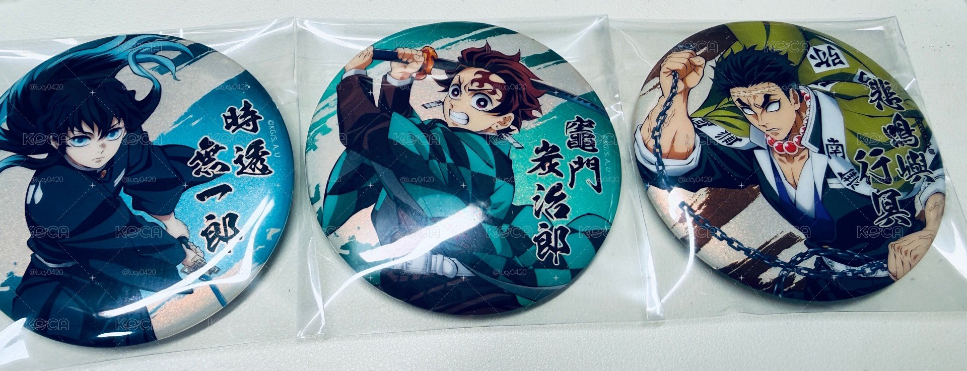 鬼滅盲抽徽章