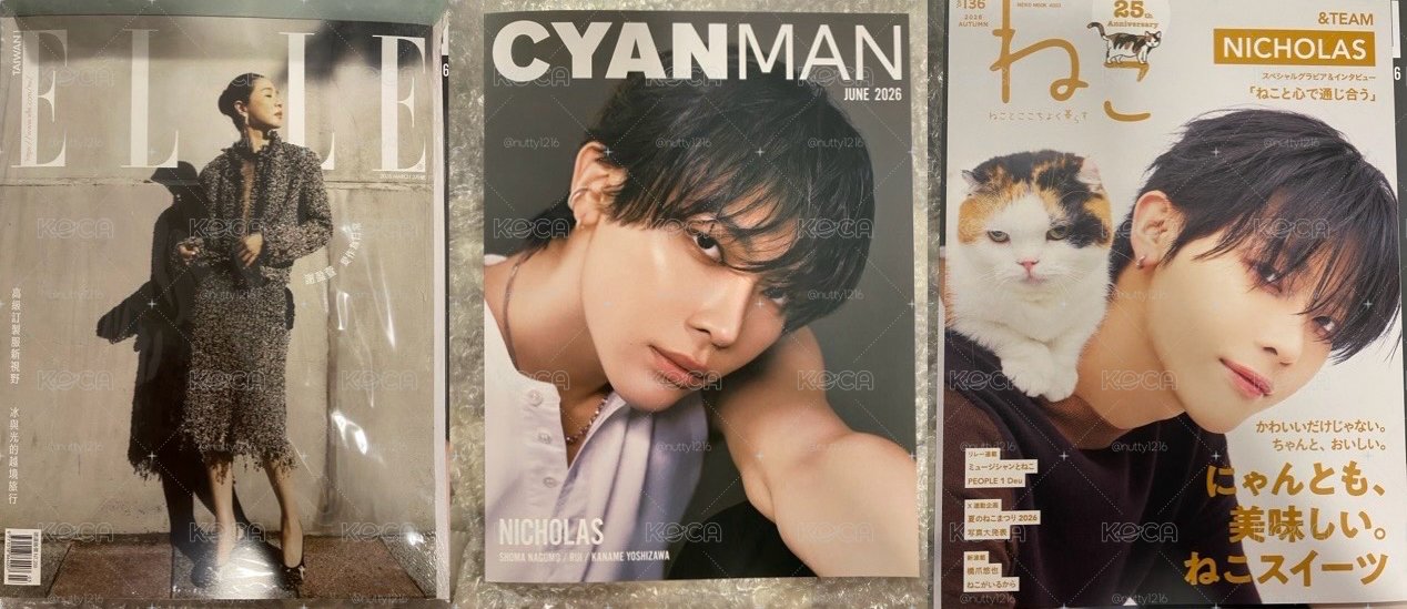 尼尼三本雜誌