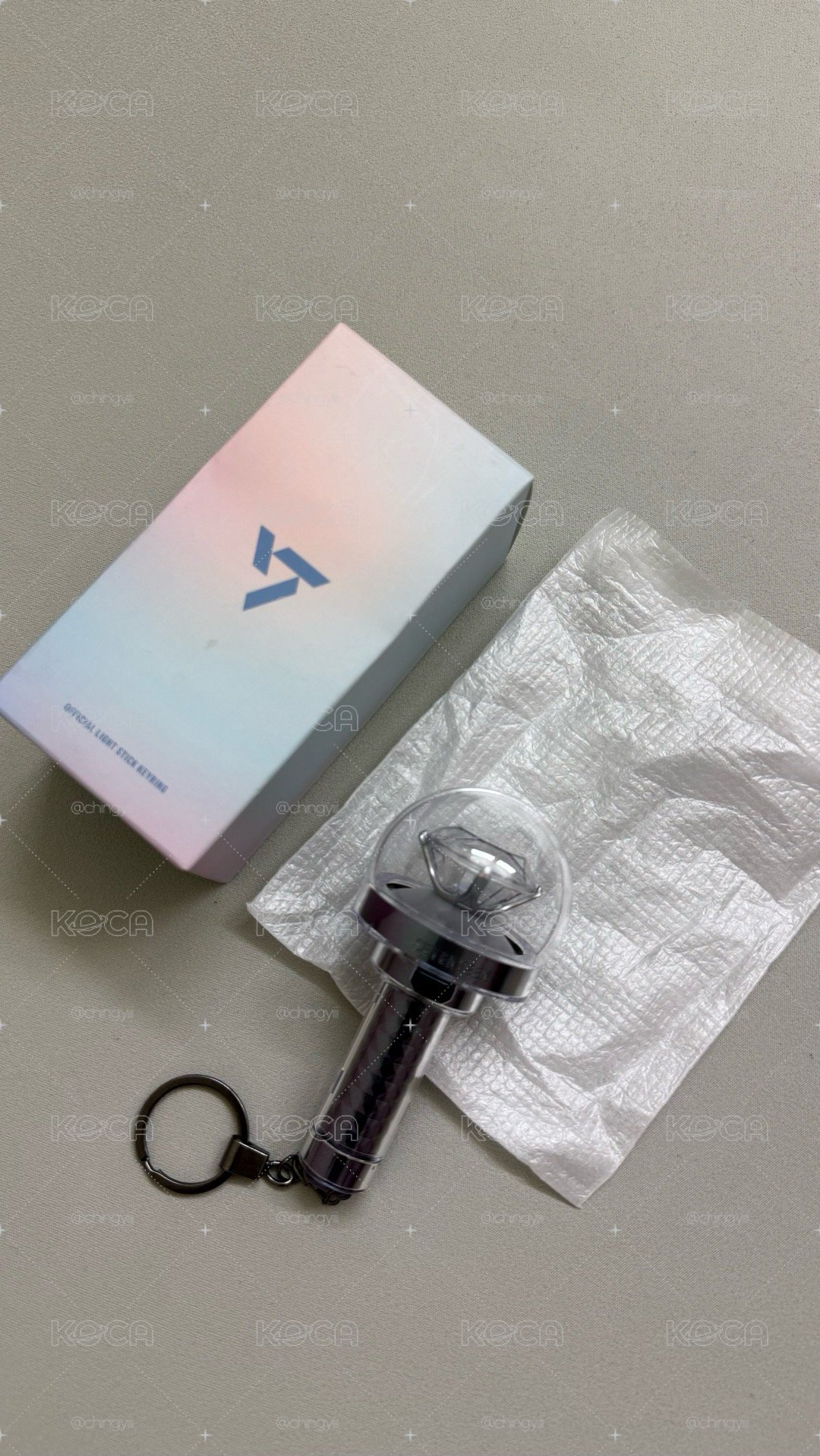 seventeen 官方小手燈 小克拉棒