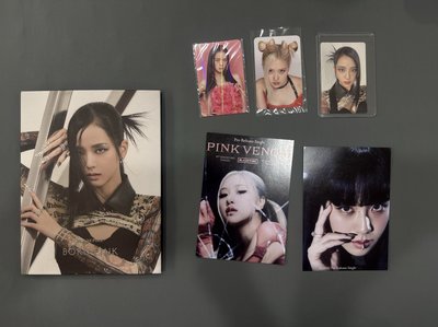 BORN PINK 黑版+jisoo 個人專 全專