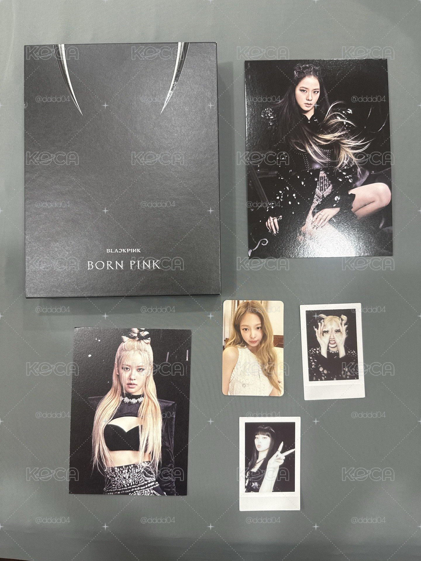 BORN PINK 黑版+jisoo 個人專 全專