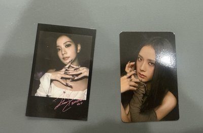 BORN PINK 黑版+jisoo 個人專 全專