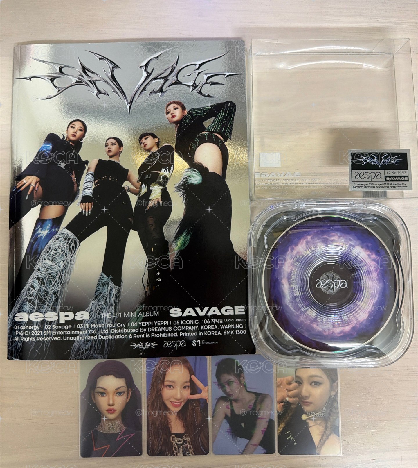 Savage 專輯+小卡