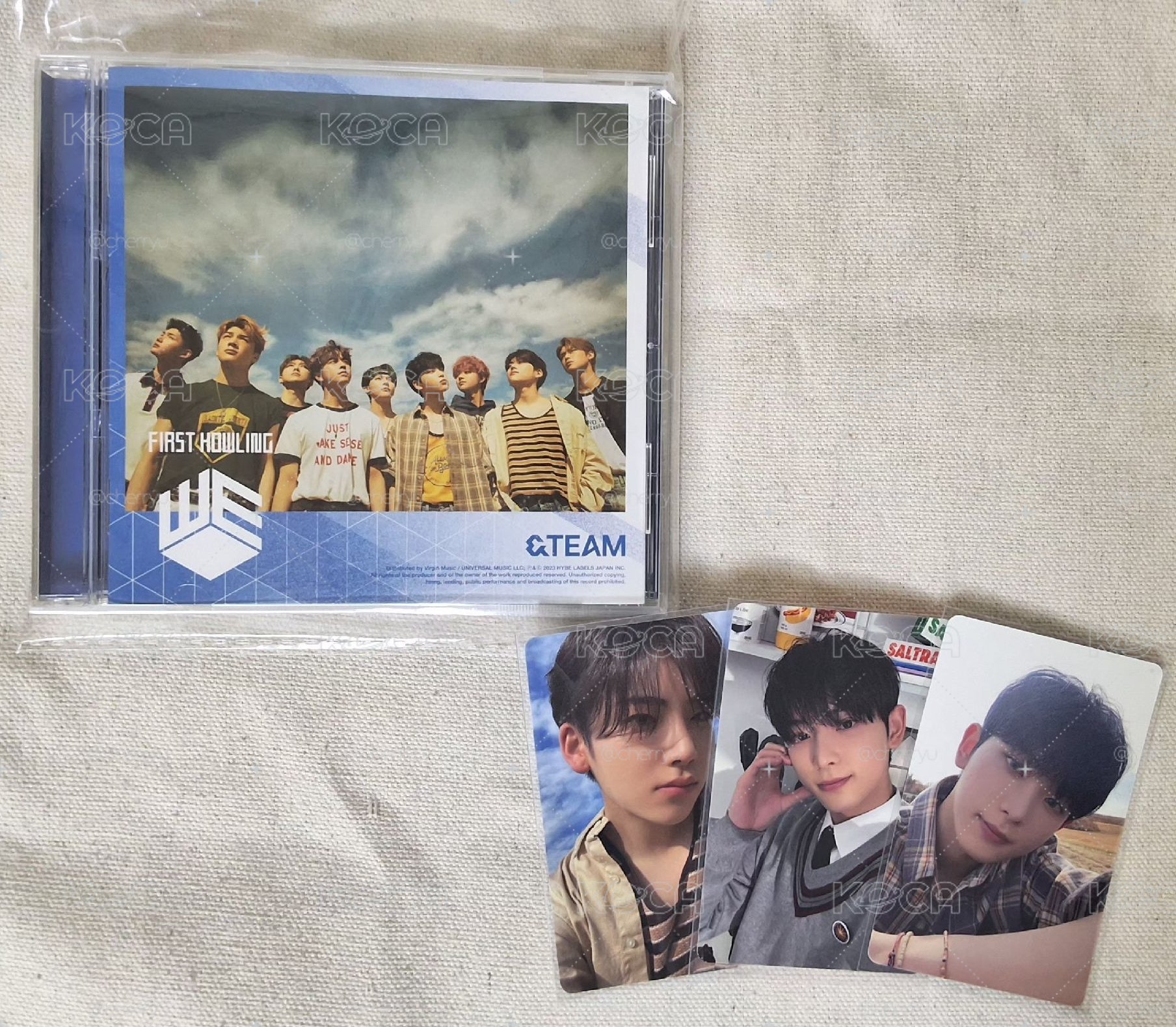 WE 專輯 WVS SHOP JP盤