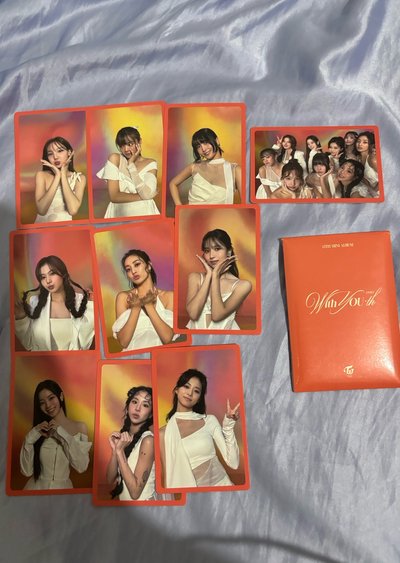 子瑜solo美網親簽明信片（銀簽）