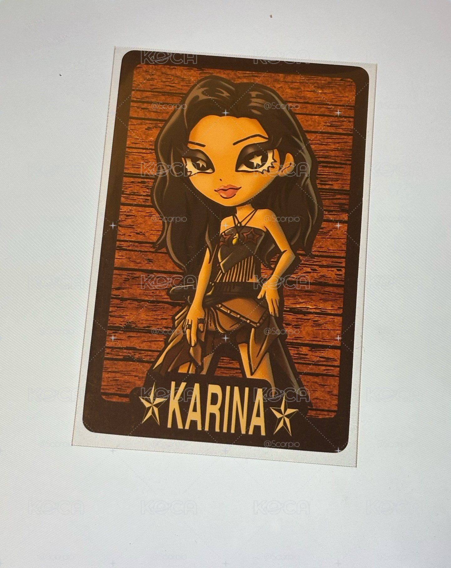 Karina 年曆卡