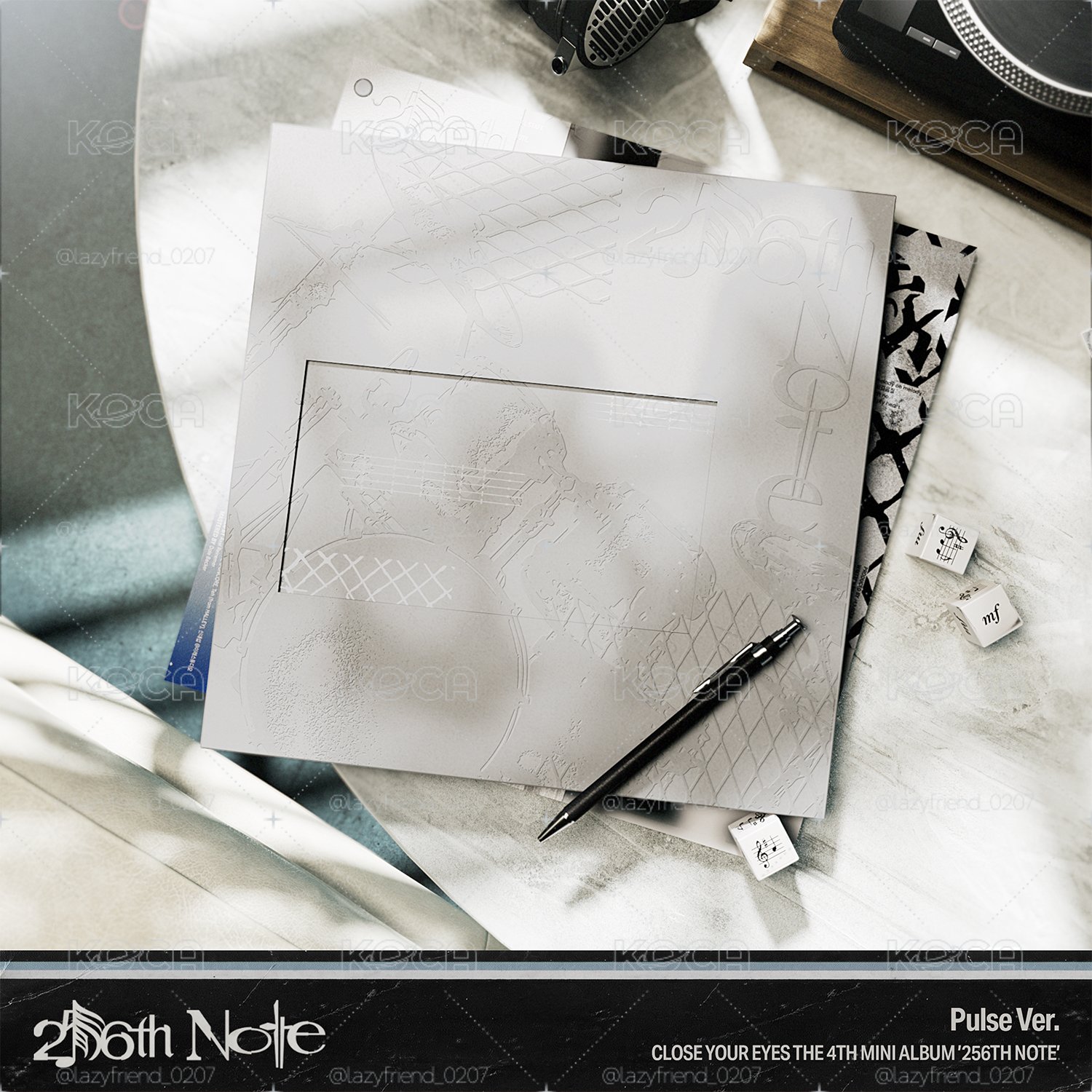 預購CLOSE YOUR EYES- The 4th Mini  [256th Note] (Pulse Ver.)