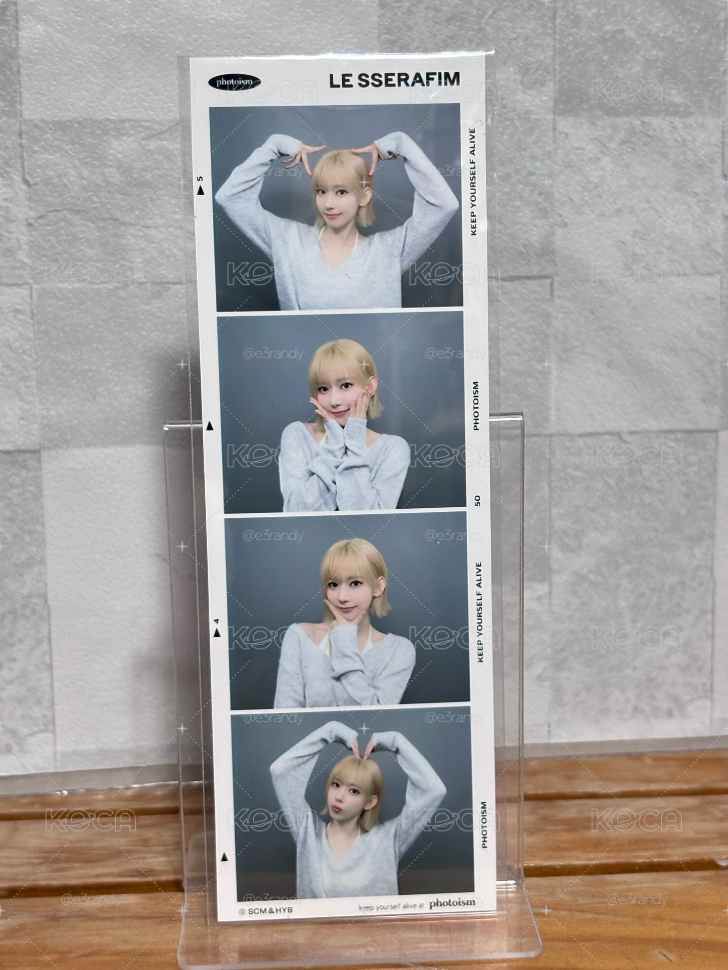 宮脇咲良 Sakura PUREFLOW snapism 人生四格卡 拍貼