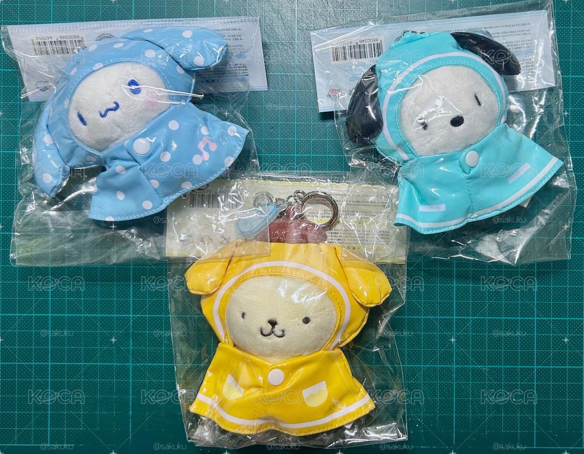 現貨 OY 雨衣吊飾娃娃
