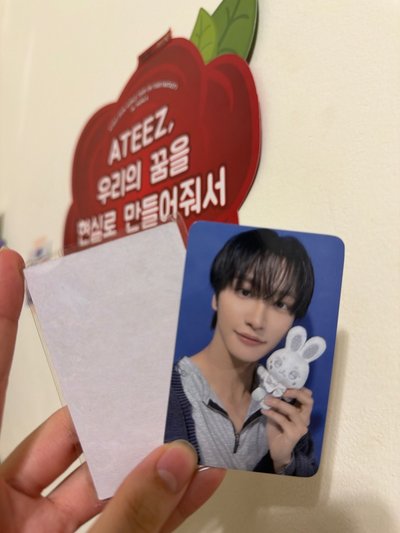 ATEEZ⭐️卡 漂亮的兩個小兔子💗