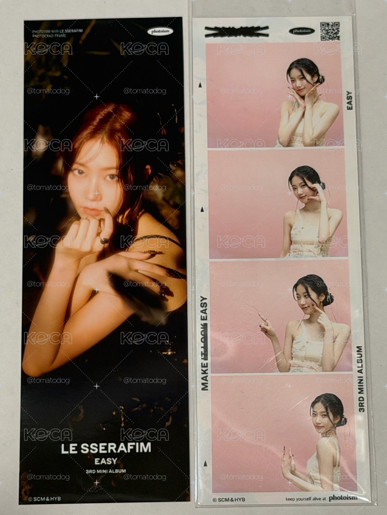 EASY photoism 人生四格卡 / 拍貼 一葉
