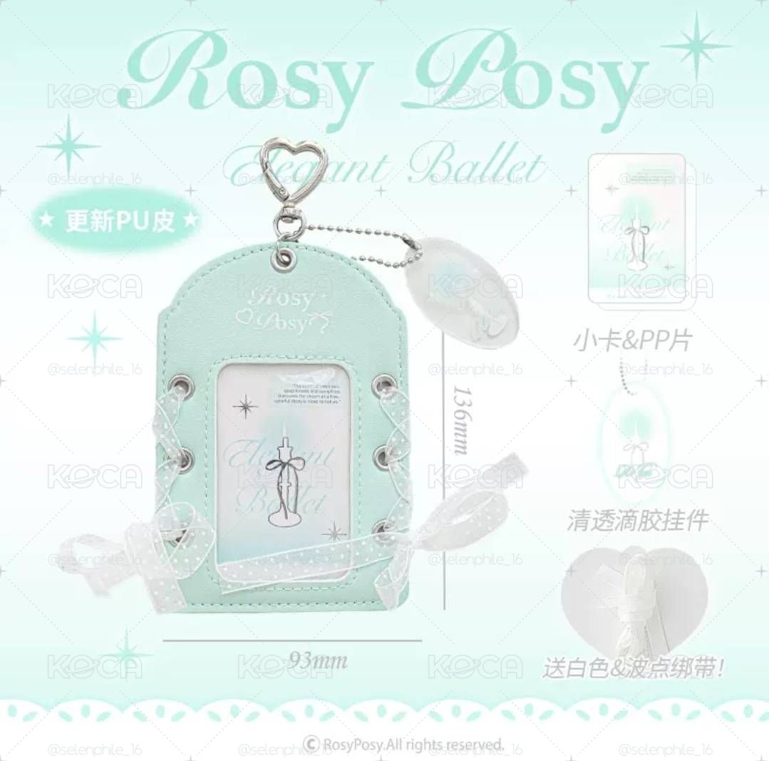 RosyPosy 芭蕾風綁帶卡套🩰