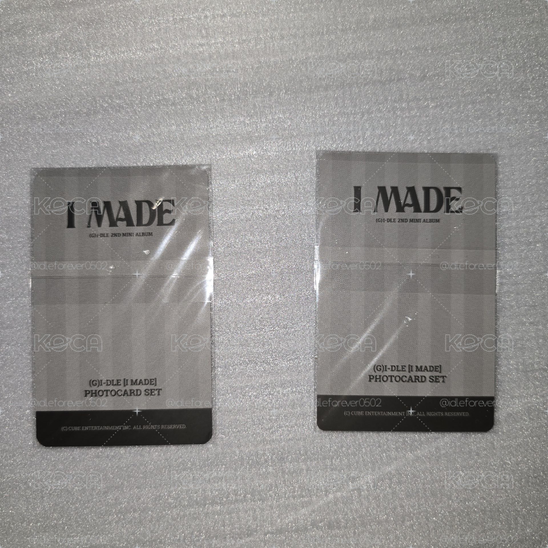 i-dle 迷二 I Made 紀念卡 穗珍