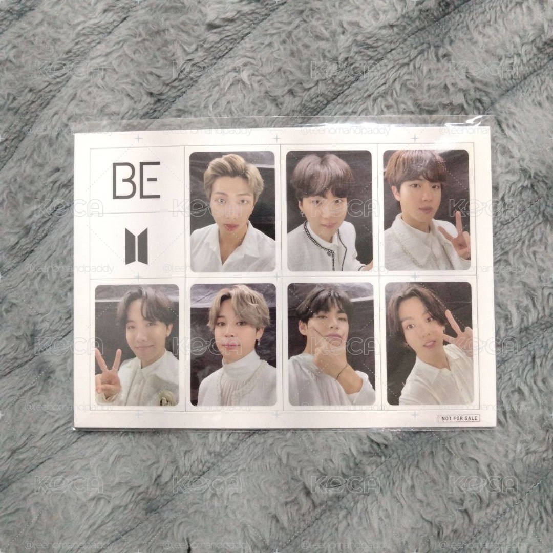 BTS  | BE 日咖磁鐵 整套出 