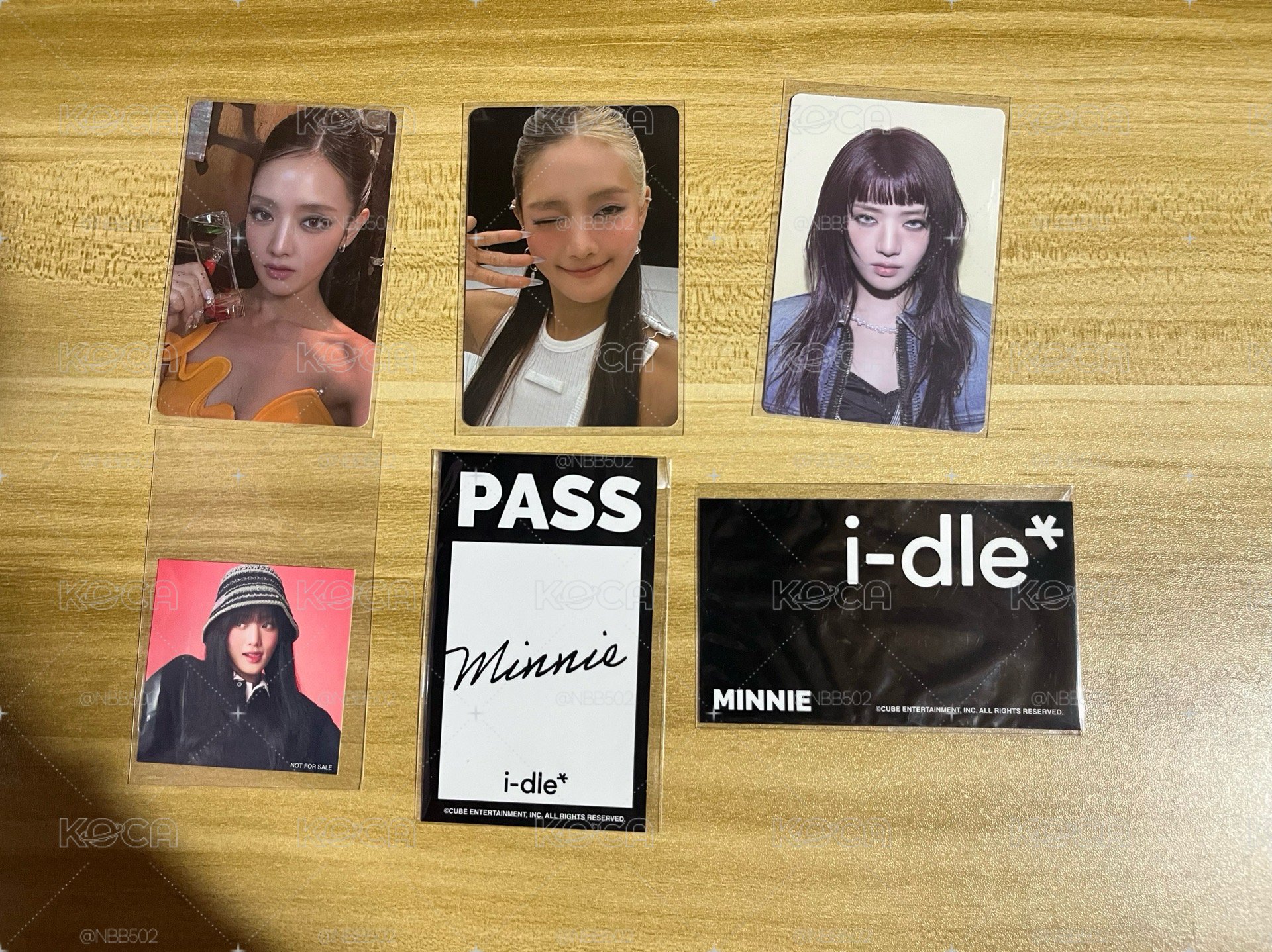 🏆 I-dle 米妮 小禮包*6 （專卡+日巡組）