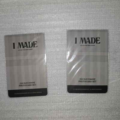 i-dle 迷二 I Made 紀念卡 特典卡 舒華