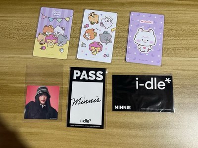 🏆 I-dle 米妮 小禮包*6 （minini+日巡組）