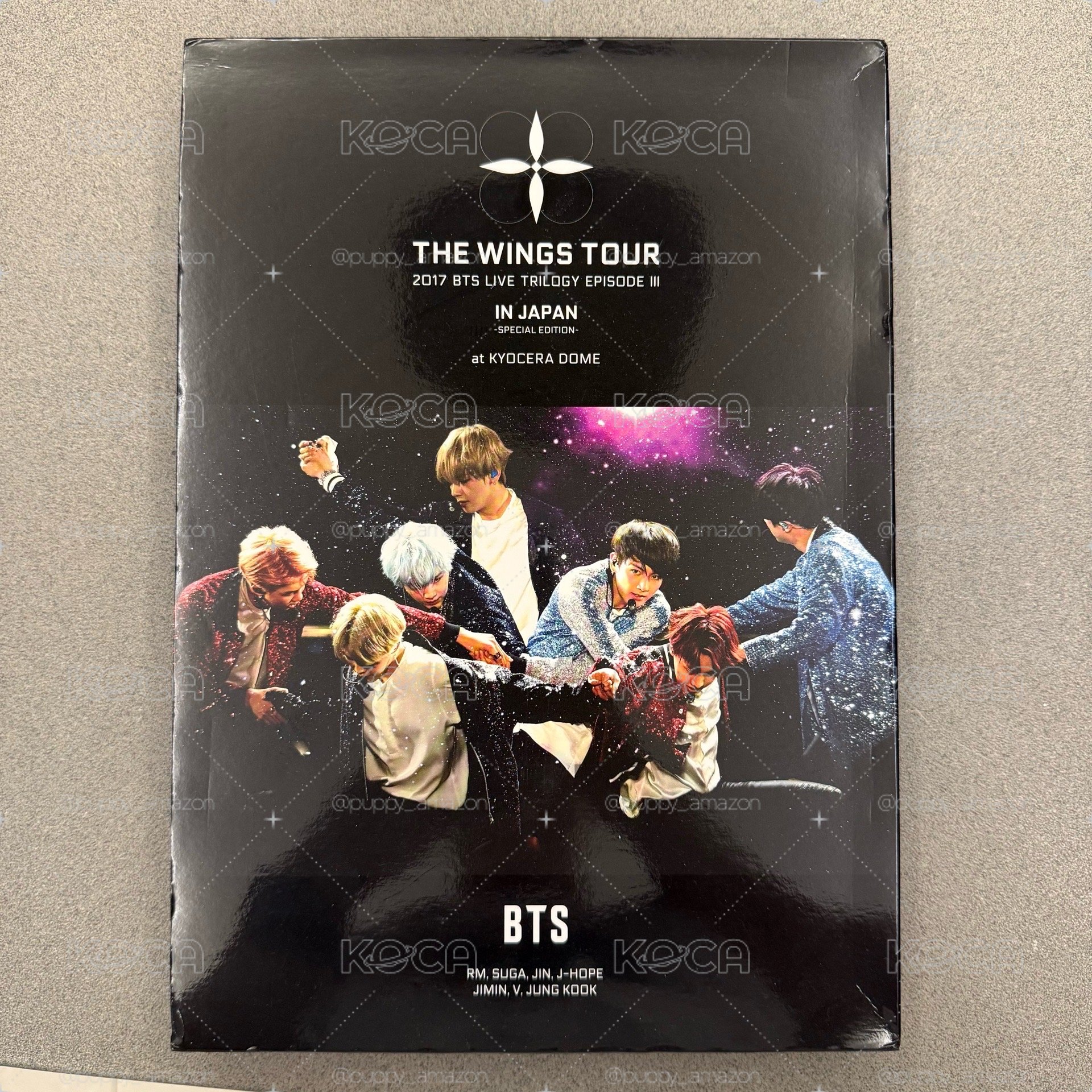 BTS 2017 THE WINGS TOUR IN JAPAN DVD