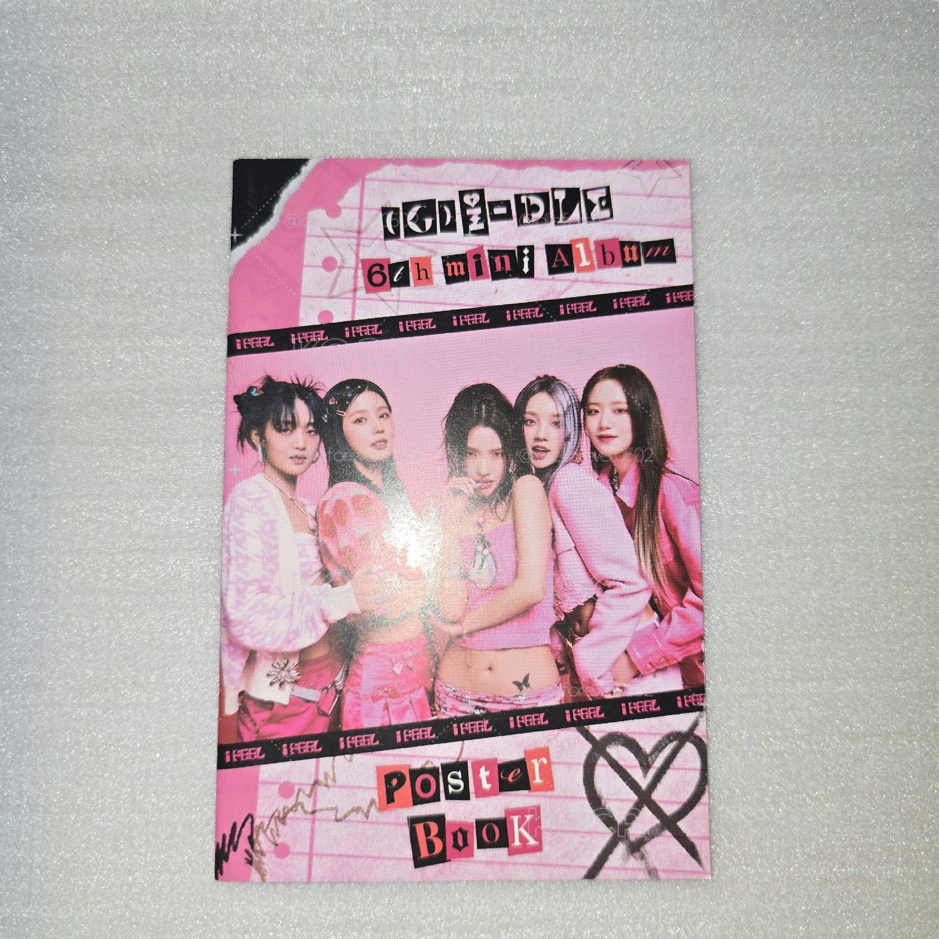 i-dle 迷六 I Feel target 限定寫真書 小冊子