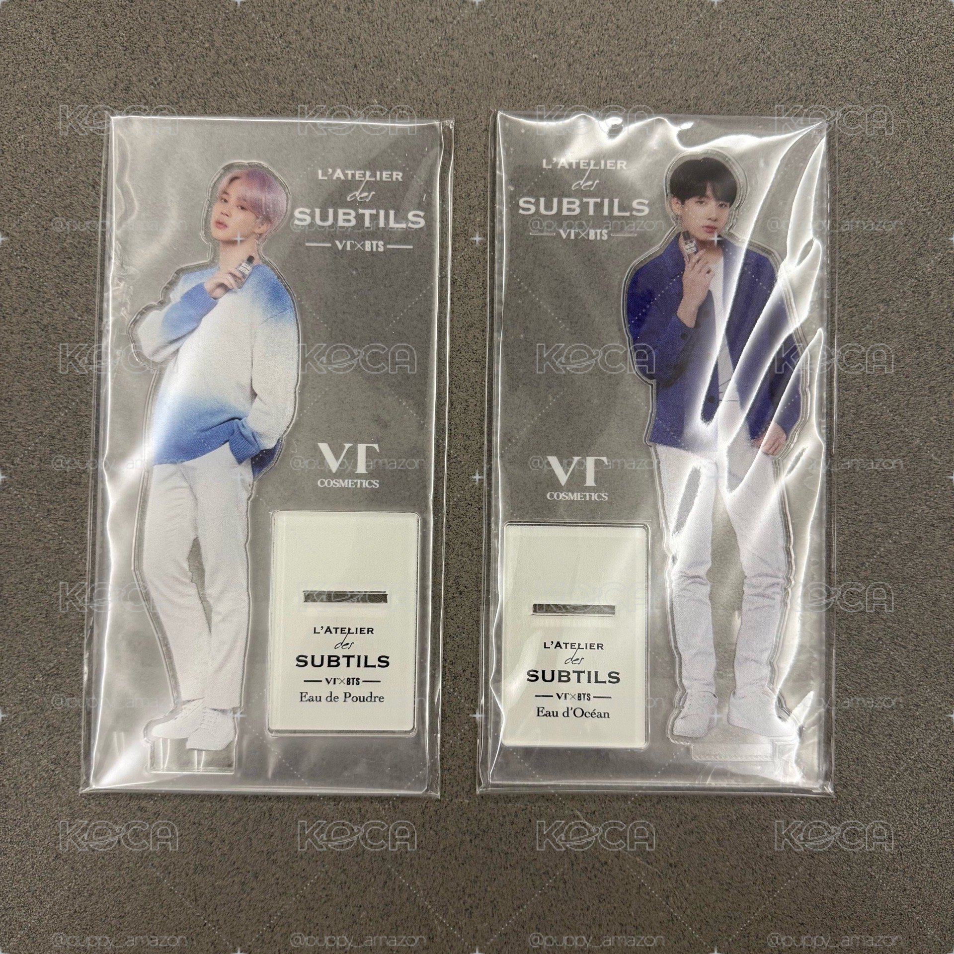 BTS VT香水立牌 JIMIN JUNGKOOK