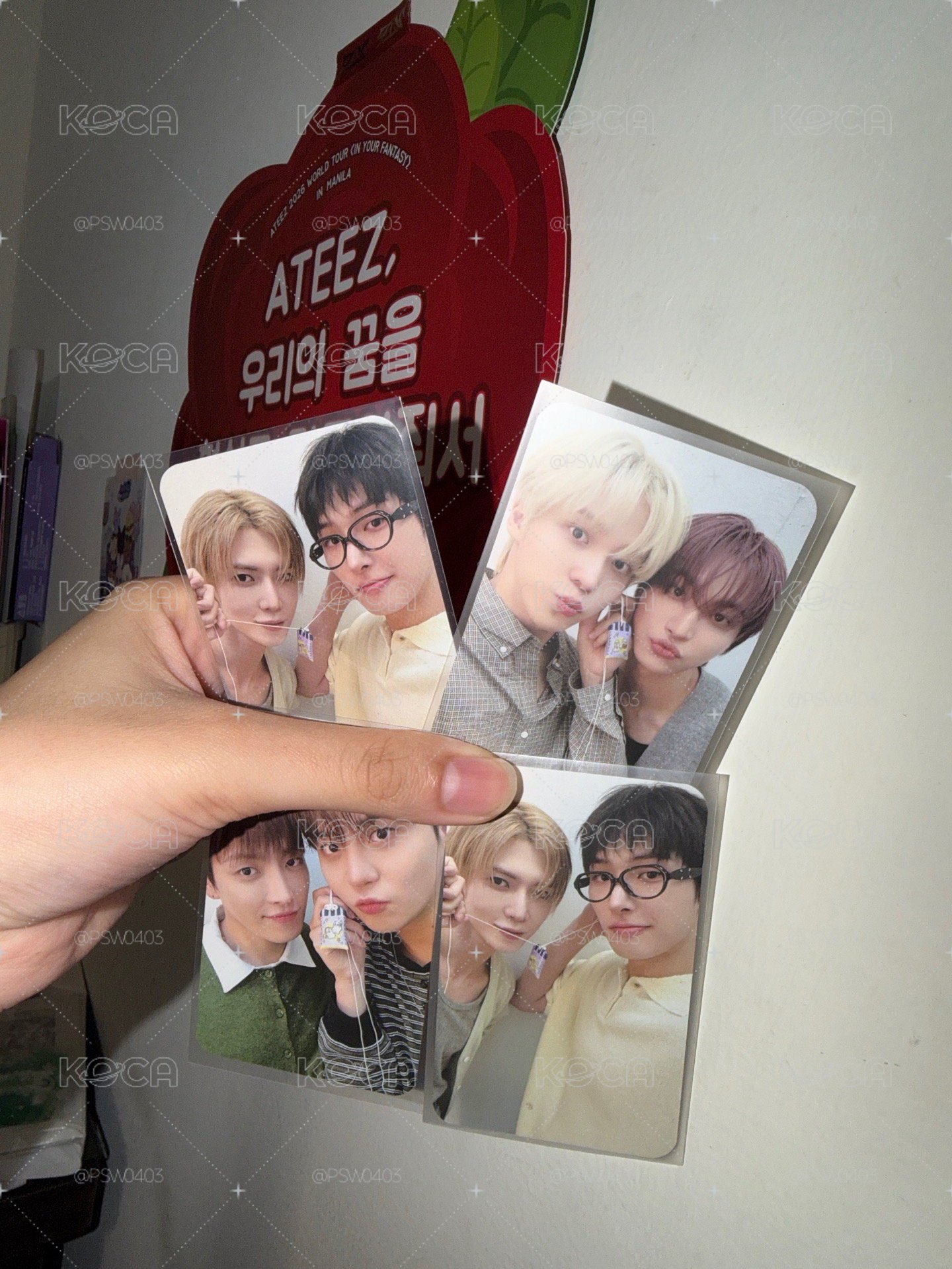 ATEEZ 26飯咪雙人卡
