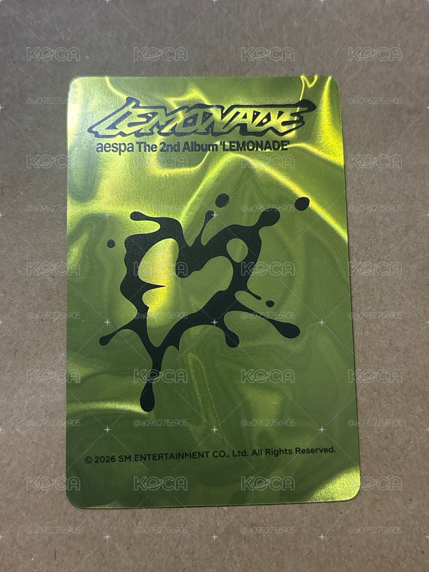 LEMONADE 中國快閃 滿額卡 199扭蛋抽獎卡