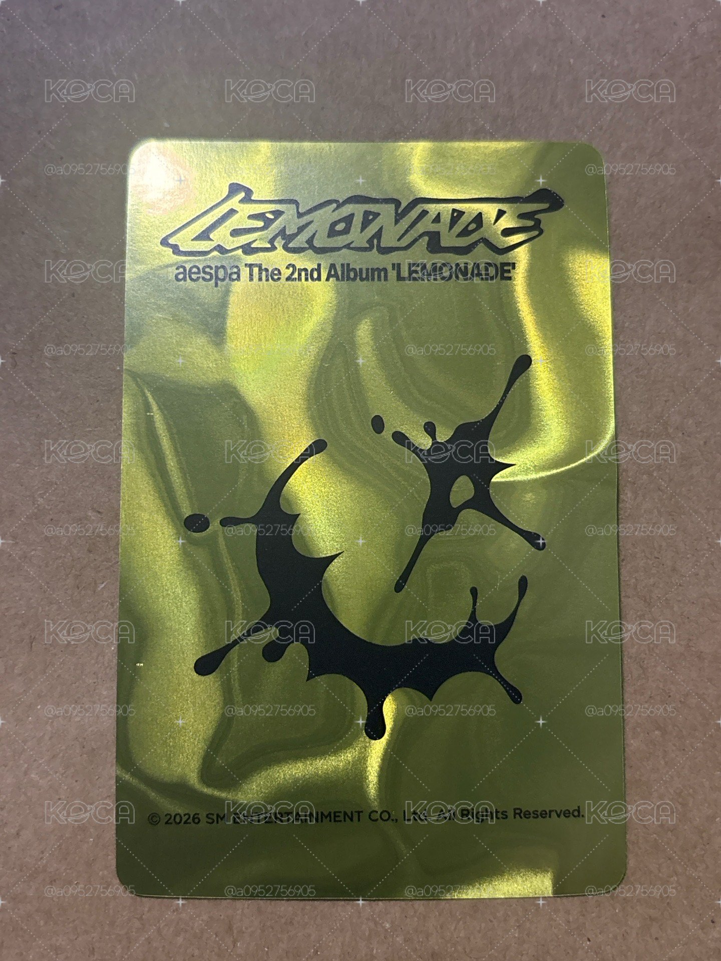 LEMONADE 中國快閃 滿額卡 199扭蛋抽獎卡