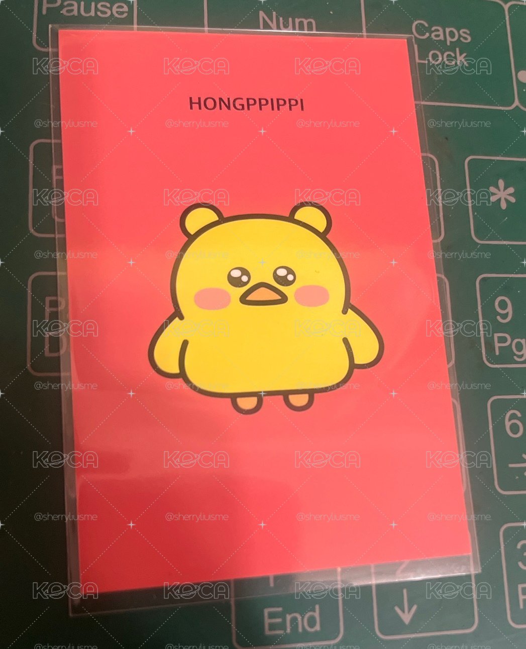 洪屁屁卡通打歌卡