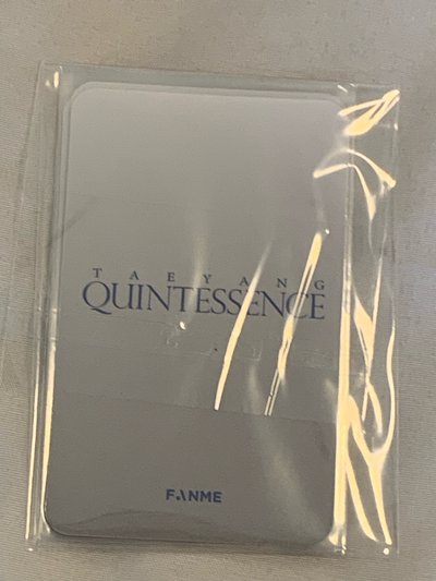 Taeyang太陽 - Quintessence 台北線下簽售卡