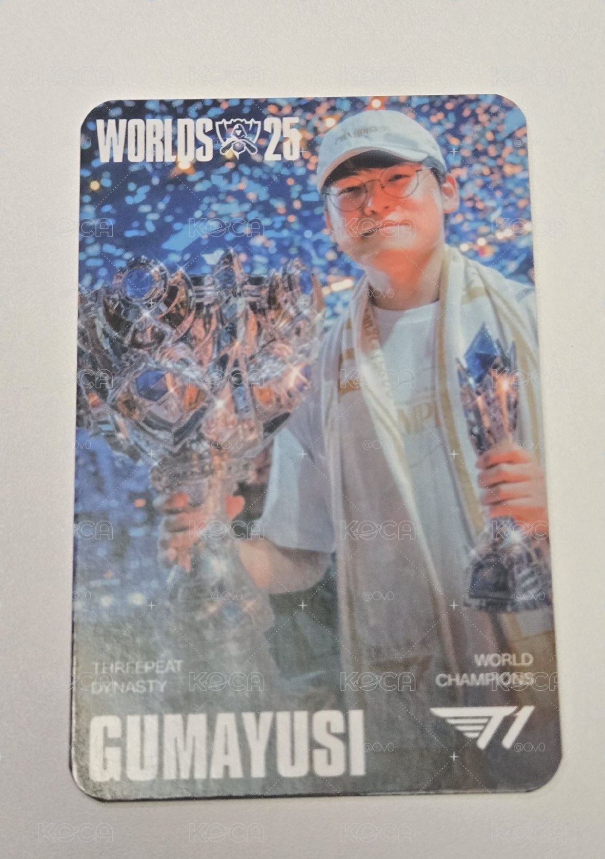 Gumayusi msi 世界冠軍小卡