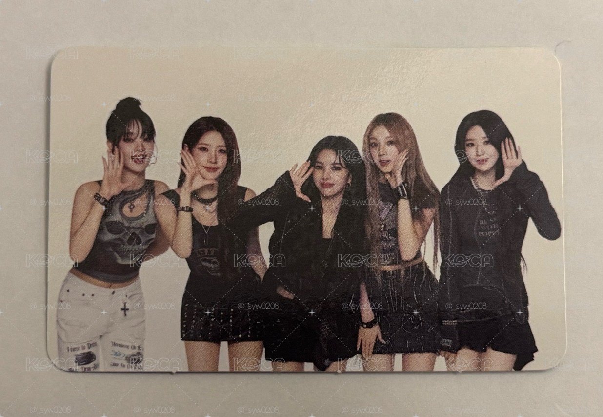 i-dle FRANK2.0代言卡 團卡