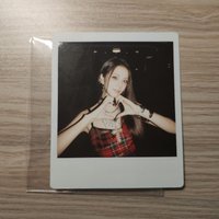 拍立得比心（長期放自黏袋裡打開檢查有損 