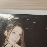 拍立得比心（長期放自黏袋裡打開檢查有損 