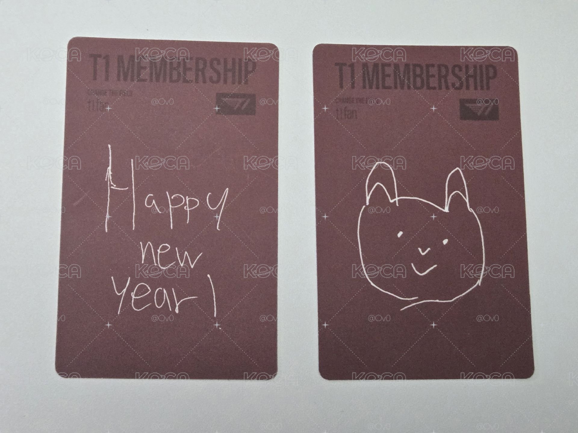 Oner 2023 新年禮小卡
