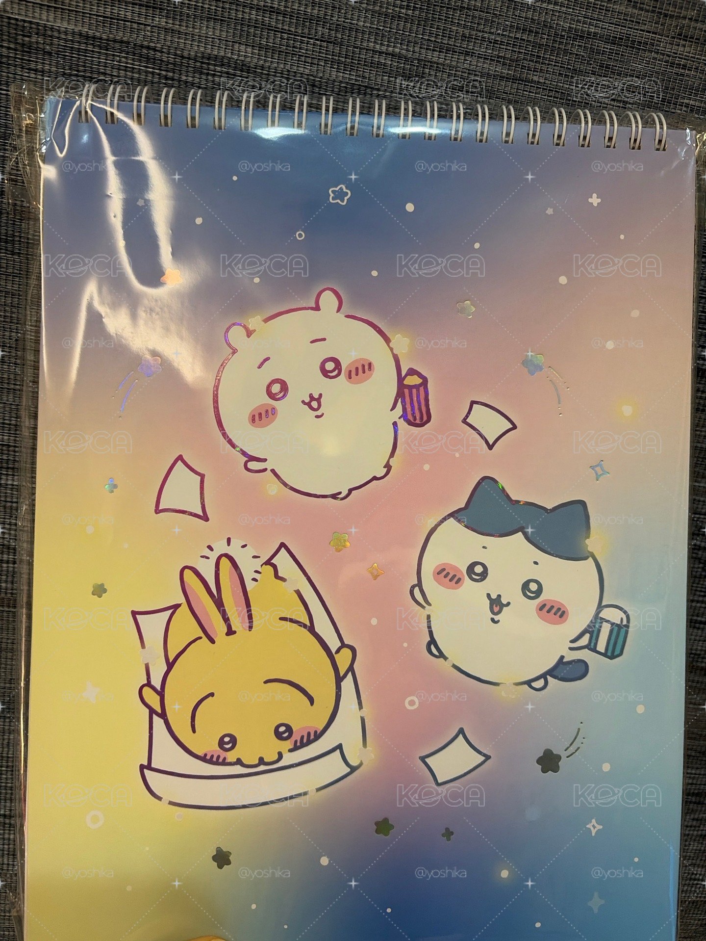 香港🇭🇰旋轉木馬展 吉伊卡哇 筆記本套組
