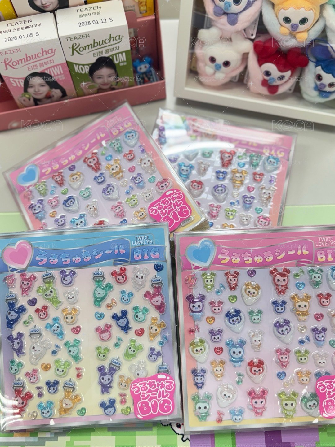 現貨速出！ Gigo 水晶貼紙 